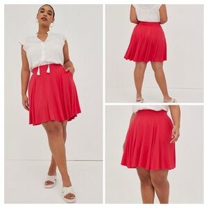 Torrid Super soft knit skirt jersey knit comfy pocketed